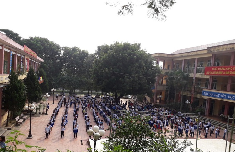 “Choáng” với dự kiến thu hàng chục khoản của nhà trường - 2 Trường Tiểu học Hàm Rồng, thành phố Thanh Hóa