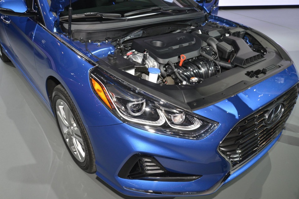 Hyundai Sonata 2018 phiên bản Mỹ ra mắt - 5 Hyundai Sonata 2018 phiên bản Mỹ ra mắt - 5