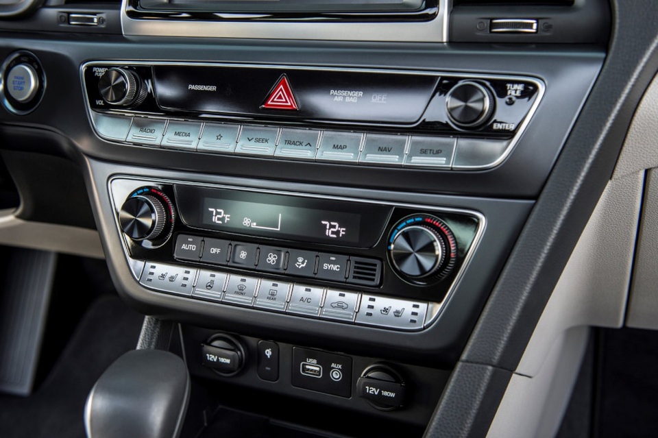 Hyundai Sonata 2018 phiên bản Mỹ ra mắt - 21 Hyundai Sonata 2018 phiên bản Mỹ ra mắt - 21
