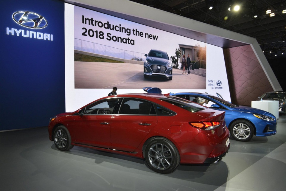 Hyundai Sonata 2018 phiên bản Mỹ ra mắt - 8 Hyundai Sonata 2018 phiên bản Mỹ ra mắt - 8