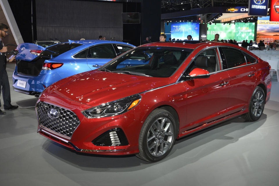 Hyundai Sonata 2018 phiên bản Mỹ ra mắt - 3 Hyundai Sonata 2018 phiên bản Mỹ ra mắt - 3