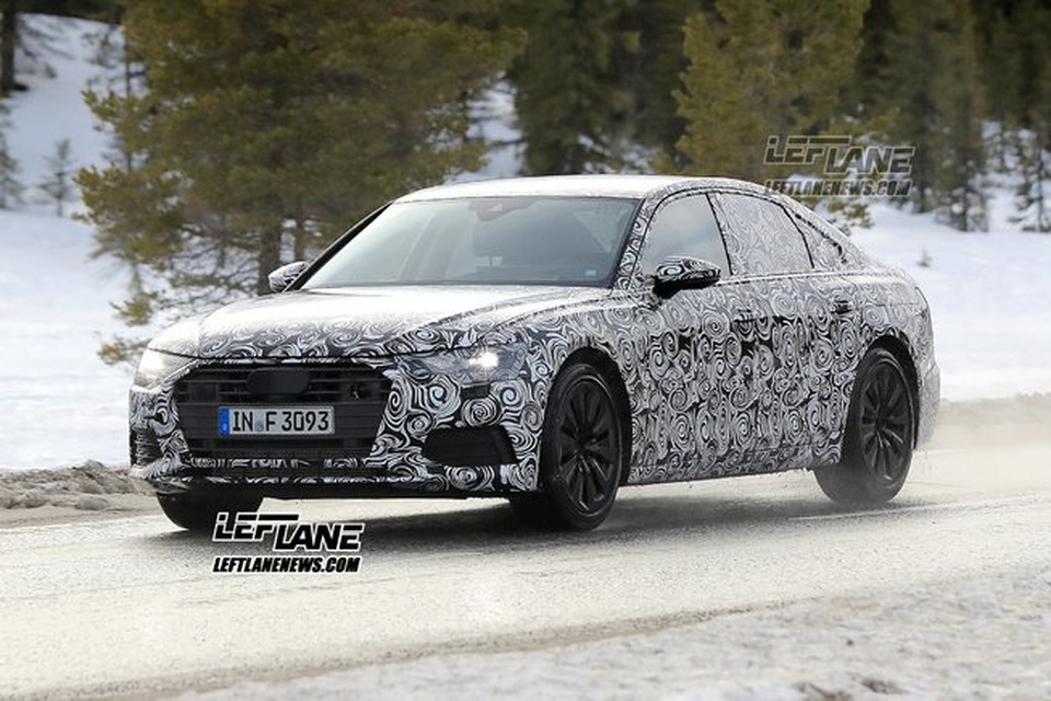 Audi A6 thế hệ mới lộ diện trên đường thử - 3