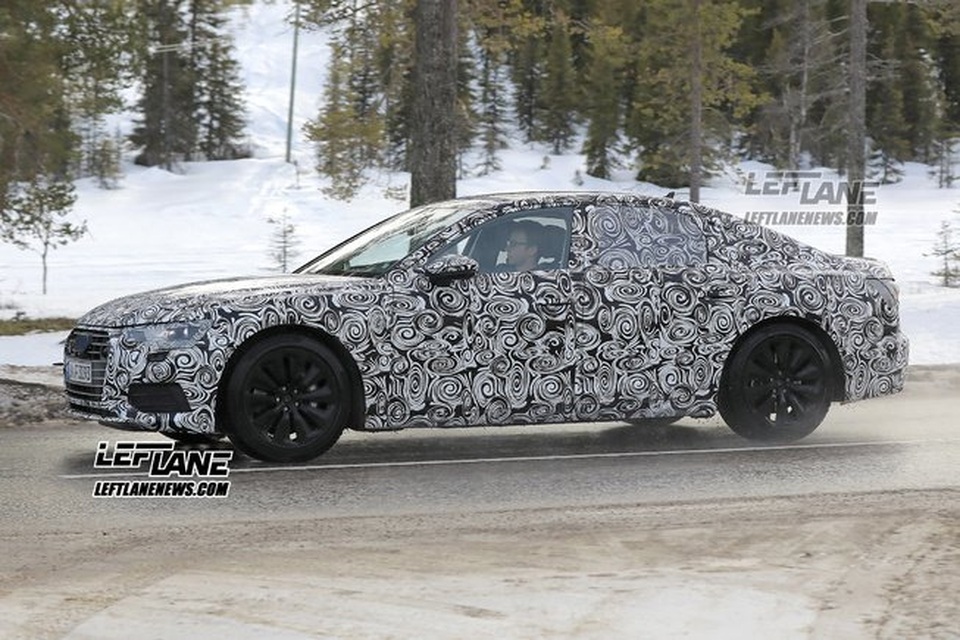 Audi A6 thế hệ mới lộ diện trên đường thử - 4