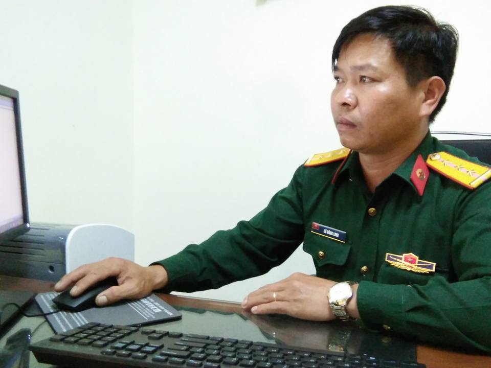 Nhặt được tài sản lớn, Thượng úy quân đội viết thư tìm người đánh rơi - 1 Thượng úy Lê Đăng Linh viết thư mong muốn tìm người mất của để trả lại