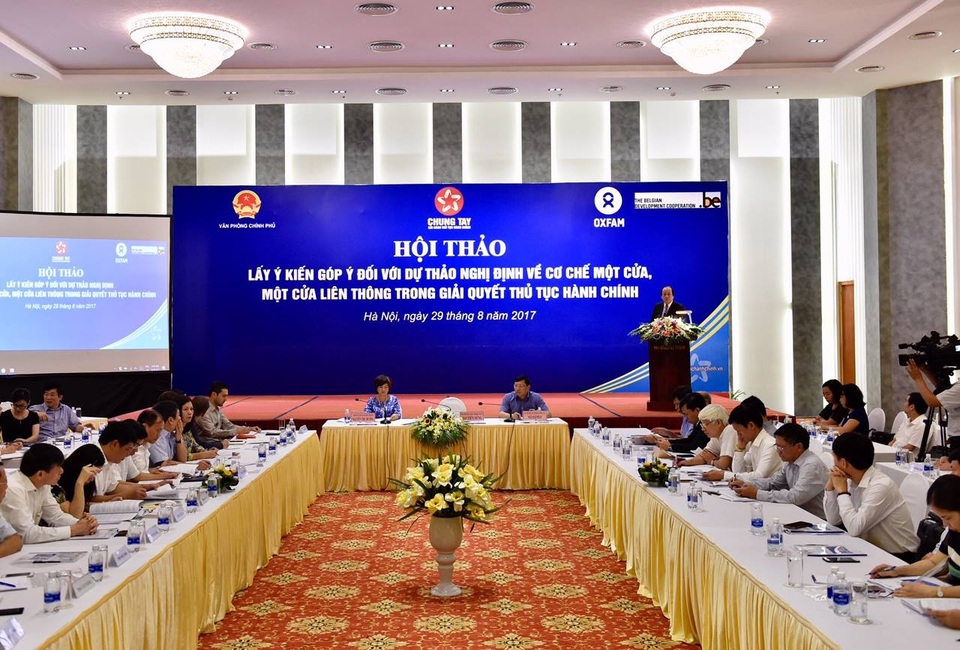 Thủ tướng: Người ngứa đầu lại chỉ được gãi… chân sẽ cho nhà nước điểm zero! - 2
Quang cảnh buổi hội thảo.