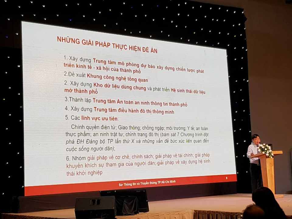 Hãy tiến lên đô thị hiện đại trước khi nghĩ đến đô thị thông minh - 2 Ông Lê Quốc Cường, Phó giám đốc Sở TT-TT TPHCM