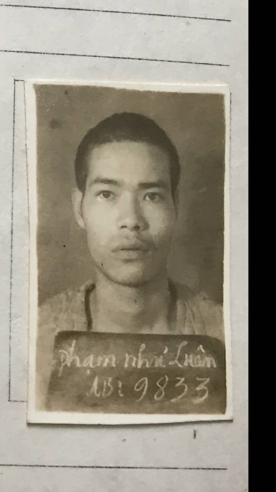 Luân thời điểm gây án bị truy nã (ảnh Công an cung cấp)