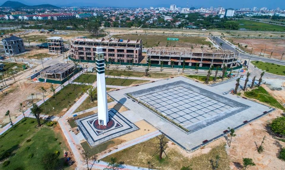 Sôi động thị trường bất động sản tỉnh Thừa Thiên Huế cuối tháng 10 - 3 Dự án Phú Mỹ An nhìn từ trên cao