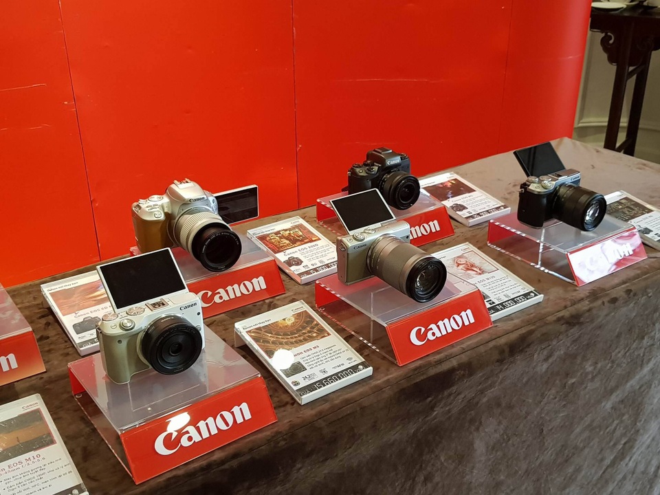 Máy in 3D và bộ cảm biến khủng sắp được Canon mang về VN - 2 Loạt thiết bị máy ảnh mới của Canon sẽ được trưng bày tại triển lãm