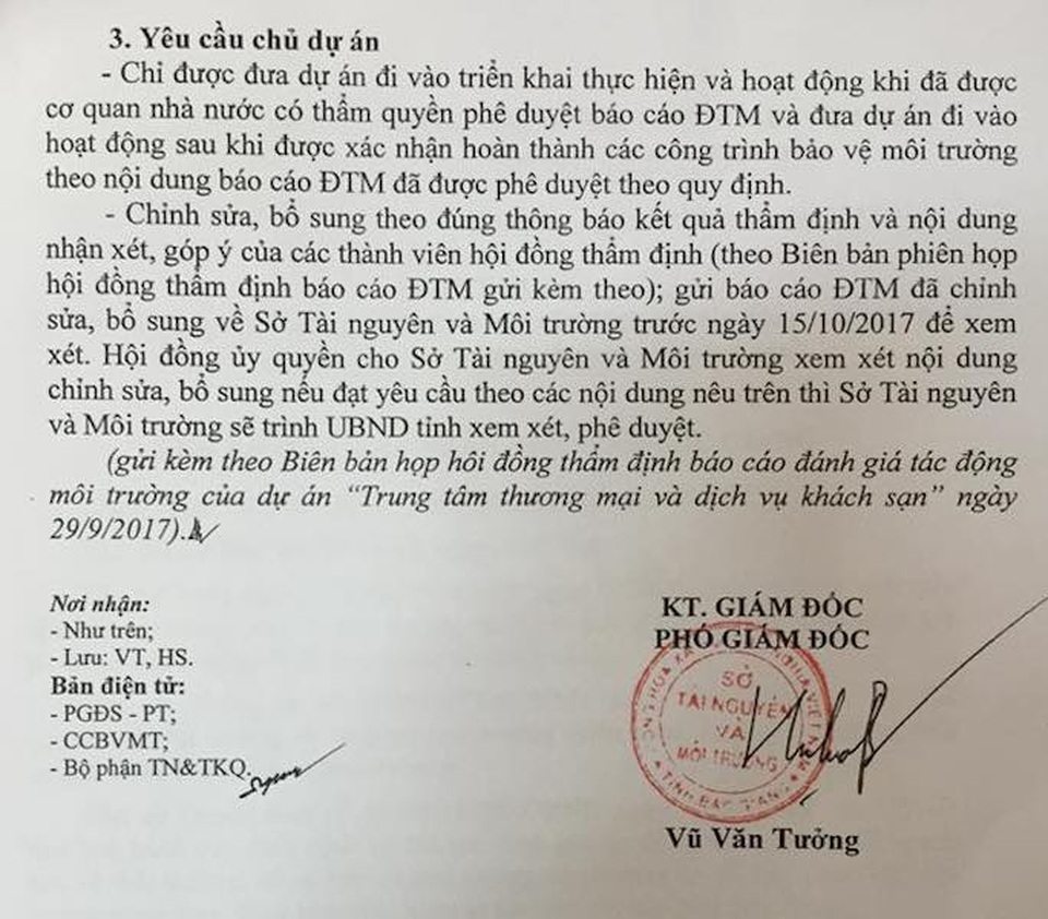 Khó hiểu hàng loạt dự án bất chấp pháp luật về môi trường "lọt lưới" tại Bắc Giang - 3
Trong khi Sở TN&MT tỉnh Bắc Giang còn đang yêu cầu chủ đầu tư chỉnh sửa bổ sung hồ sơ trình duyệt ĐTM thì Sở Xây dựng Bắc Giang đã cấp phép xây dựng và dự án khủng thi công rầm rộ từ bao giờ.