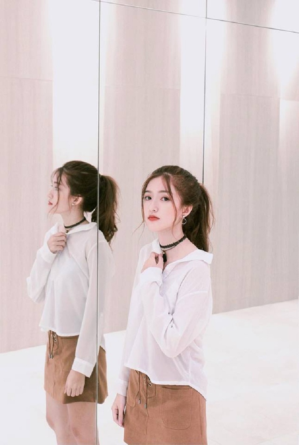 Nữ sinh Sài Gòn xinh đẹp khiến ngàn chàng trai thương nhớ - 9 Cùng ngắm nhìn một số hình ảnh của cô gái xinh đẹp Mai Mỹ Uyên