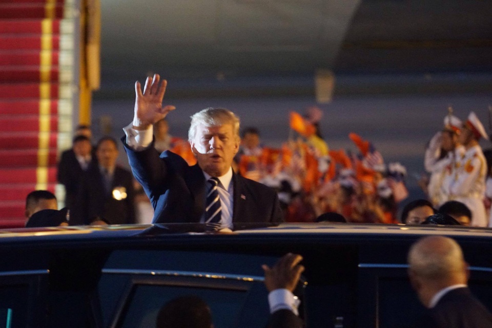 Tổng thống Donald Trump đến Hà Nội - 2 Tổng thống Donald Trump đến Hà Nội - 2