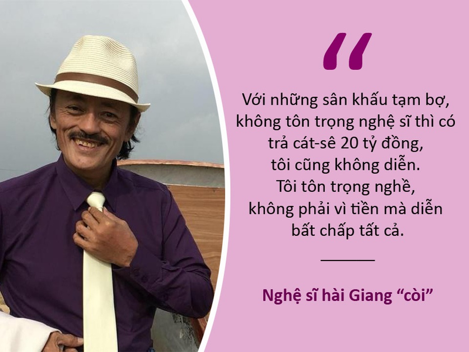 Xem thêm: “Không tôn trọng nghệ sĩ, trả cát-sê 20 tỷ đồng tôi cũng không diễn”