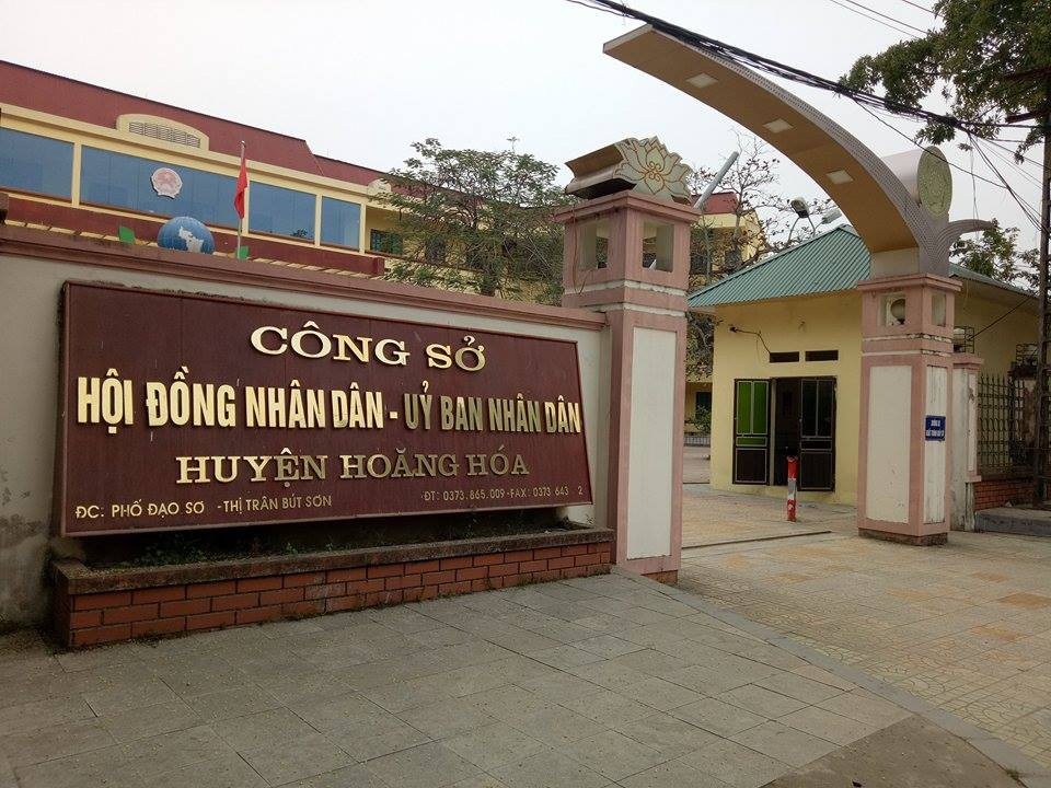 Phó Chủ tịch HĐND Thanh Hóa lên tiếng việc tuyển dụng sai quy định - 1 UBND huyện Hoằng Hóa, nơi xảy ra nhiều sai phạm trong tuyển dụng, bổ nhiệm