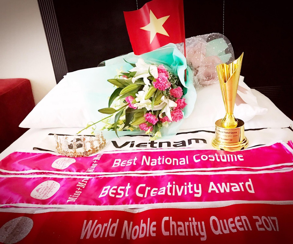 Các giải thưởng Loan Vương nhận được.