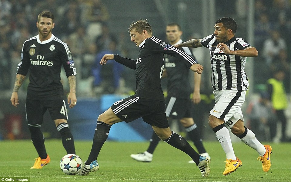 Real Madrid - Juventus: Giấc mơ nơi thiên đường - 2
Cuộc chiến ở khu vực giữa sân hứa hẹn sẽ vô cùng quyết liệt
