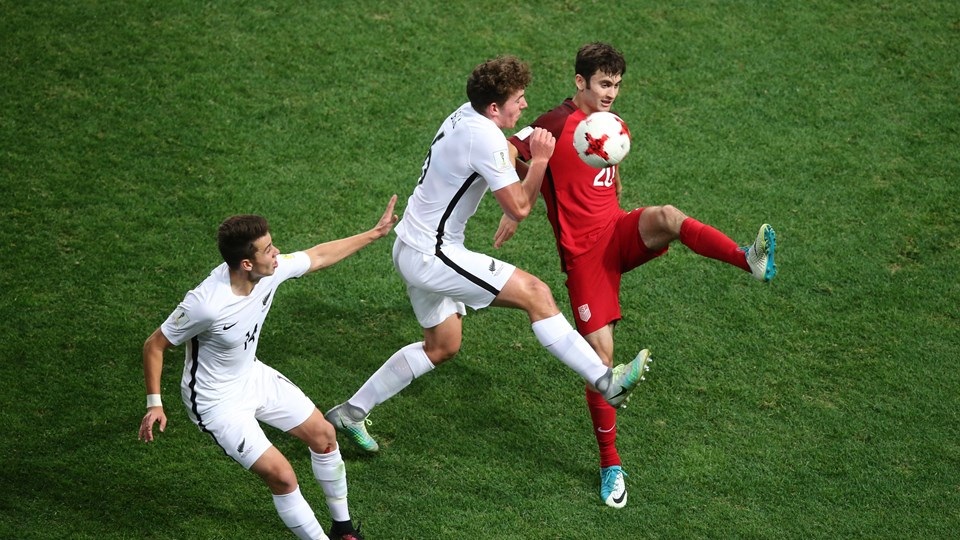 Tài năng trẻ 17 tuổi trước cơ hội giành Vua phá lưới World Cup U20 - 2
Mỹ vừa thắng đậm U20 New Zealand 6-0 và sẽ gặp Venezuela ở tứ kết