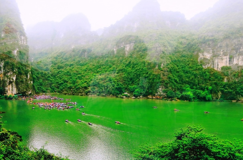 Ngắm “non nước Ninh Bình” qua ảnh - 3 Phong cảnh Tràng An (ảnh: Vũ Đức Phương)