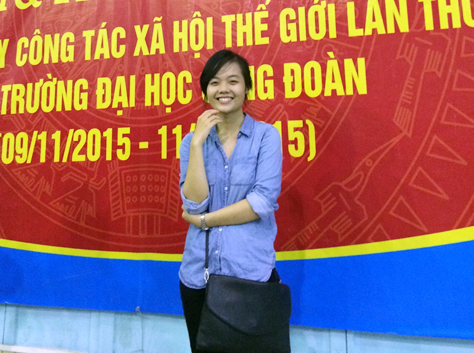 Nữ sinh Thủ đô mở lớp miễn phí về phòng chống xâm hại tình dục - 1 Nữ sinh Trương Thị Minh Huyền - người mở lớp dạy Phòng chống xâm hại tình dục trẻ em tại Hà Nội.