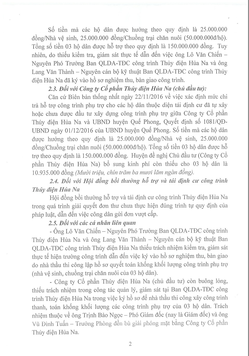 Sáng tỏ vụ giả mạo chữ ký rút tiền hỗ trợ người dân tái định cư! - 5 Sáng tỏ vụ giả mạo chữ ký rút tiền hỗ trợ người dân tái định cư! - 5