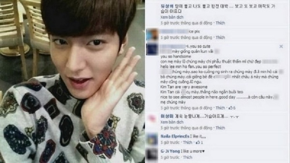 Bình luận khiếm nhã trên facebook, "anh hùng bàn phím" Việt bị nữ cosplay nhắc nhở - 3 Lee Min Ho cũng từng phải cảnh cáo các “anh hùng bàn phím” Việt