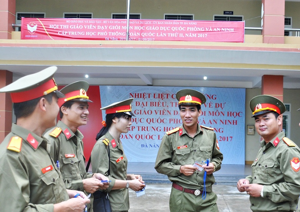 Khai mạc Hội thi giáo viên giỏi bộ môn Giáo dục quốc phòng và an ninh - 2 Có 294 thí sinh là GV giỏi bộ môn GD Quốc phòng và an ninh từ 52/63 tỉnh, thành dự thi