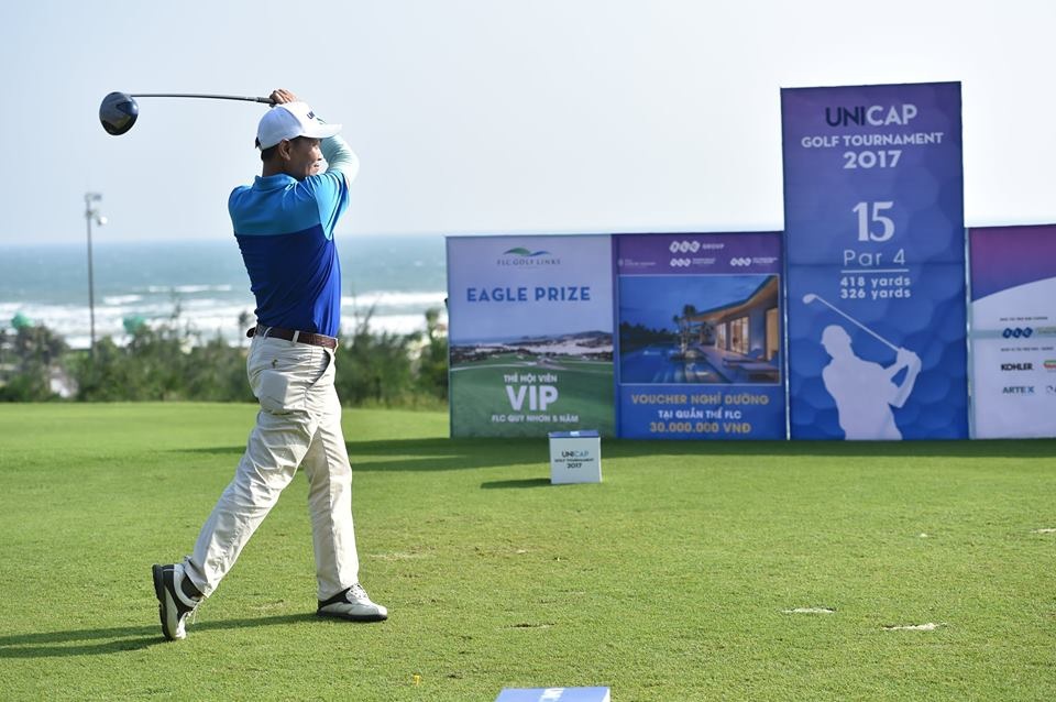 Golfer Tạ Anh Chiến lần đầu vô địch Unicap Golf Tournament 2017 - 6 Các golfer trong buổi thi đấu cuối cùng.
