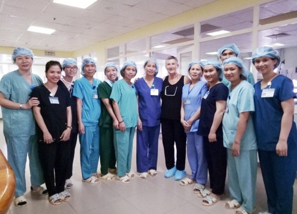 Chia tay tập thể điều dưỡng