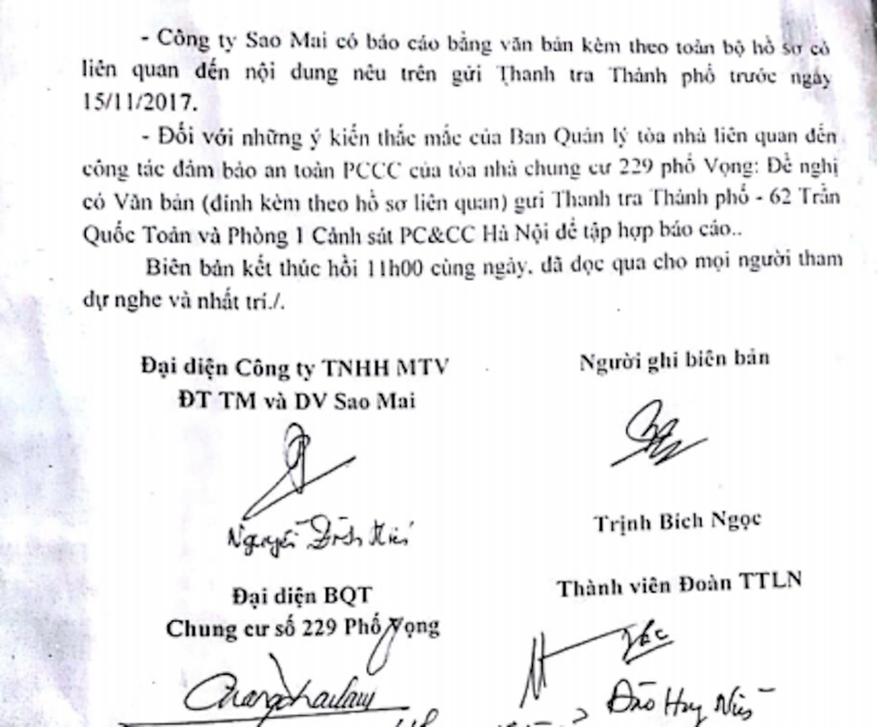 Vụ 229 Phố Vọng: Cơ quan nhà nước cứ kiểm tra, chủ đầu tư cứ không khắc phục? - 5
Các sai phạm không được khắc phục triệt để khiến người dân luôn sống trong sợ hãi.