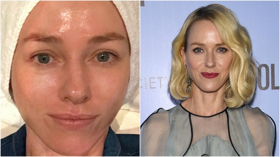 “Sao” quá khác lạ khi không trang điểm - 16
Naomi Watts