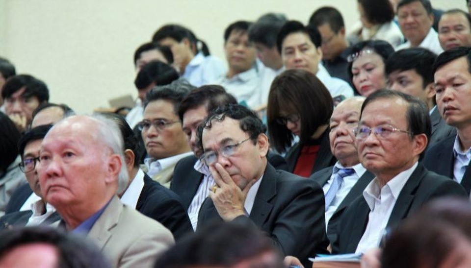 Một số trường đại học muốn tự khai tử một cách tự nhiên - 1
Hội nghị nâng cao chất lượng giáo dục đại học đưa ra 3 yếu tố làm ảnh hưởng tới chất lượng giáo dục đại học là đội ngũ, cơ sở vật chất và tài chính (Ảnh: Lê Văn)