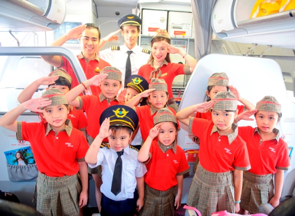 Phi công, tiếp viên “nhí” tưng bừng vui 1/6 cùng Vietjet - 7