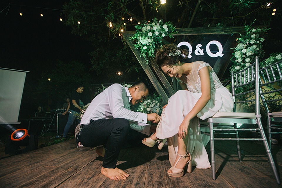 Đám cưới "trong mơ" với 300 khách cùng “xăm” biểu tượng hạnh phúc - 8