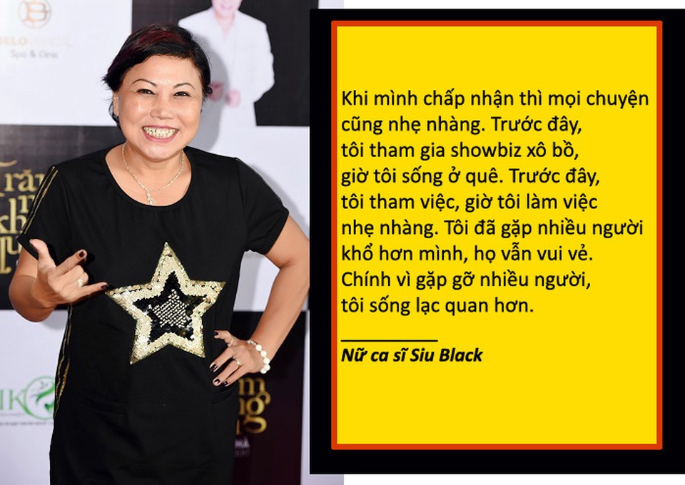 Phát ngôn của Đại sứ Du lịch và dư âm từ vụ việc “vợ nghệ sĩ Xuân Bắc” - 5 Xem thêm: Siu Black: Giờ tôi sống lạc quan hơn
