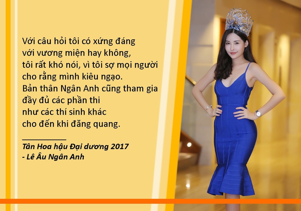 Hoa hậu Đại dương khi nào “lắng sóng”? - 3 Xem thêm: BTC Hoa hậu Đại dương mong muốn cho Lê Âu Ngân Anh có cơ hội sửa sai
Bộ trưởng Bộ Văn hoá yêu cầu xử lý dứt điểm vụ Hoa hậu Đại Dương 2017
Băn khoăn trong việc thanh tra cuộc thi Hoa hậu Đại Dương 2017
BTC Hoa hậu Đại dương nhận sai sót khi để Lê Âu Ngân Anh vào chung kết