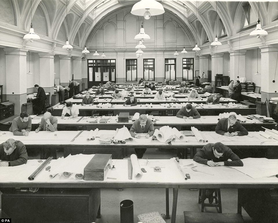 Các kỹ sư từng thiết kế nên con tàu Titanic trong chính căn phòng này.