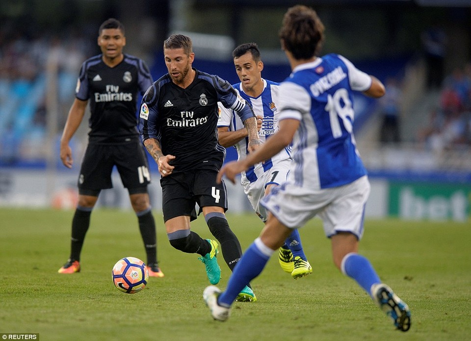Real Madrid vượt qua nỗi đau thất bại ở Cúp Nhà vua? - 3
Cuộc đấu với Sociedad hứa hẹn sẽ đầy khó khăn với Real Madrid