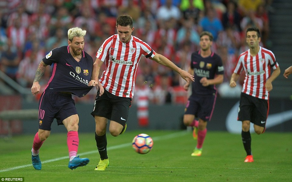 Bilbao - Barcelona: Cạm bẫy tại San Mames - 2
Hàng thủ Bilbao chắc chắn sẽ phải theo rất sát Messi