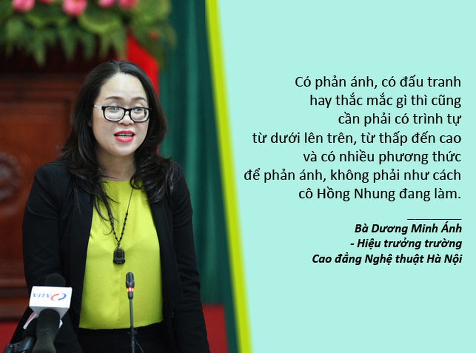 Vợ nghệ sĩ Xuân Bắc tố đồng nghiệp và đại sứ du lịch bị hành hung - 3 Xem thêm: Trường Nghệ thuật Hà Nội chính thức lên tiếng về vụ vợ Xuân Bắc tố bị chèn ép