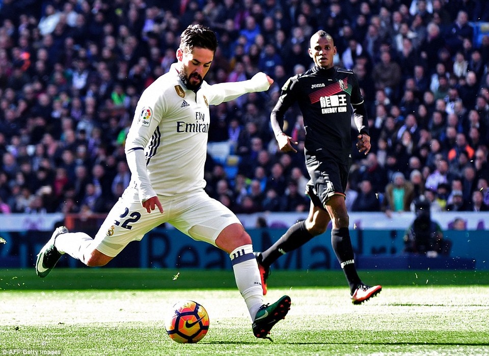 
Isco chói sáng với cú đúp ở trận đấu này
