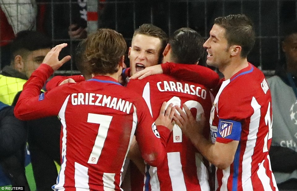 Leverkusen 2-4 Atletico: Griezmann, Torres ghi bàn - 3
Atletico có lợi thế lớn để giành vé vào tứ kết Champions League