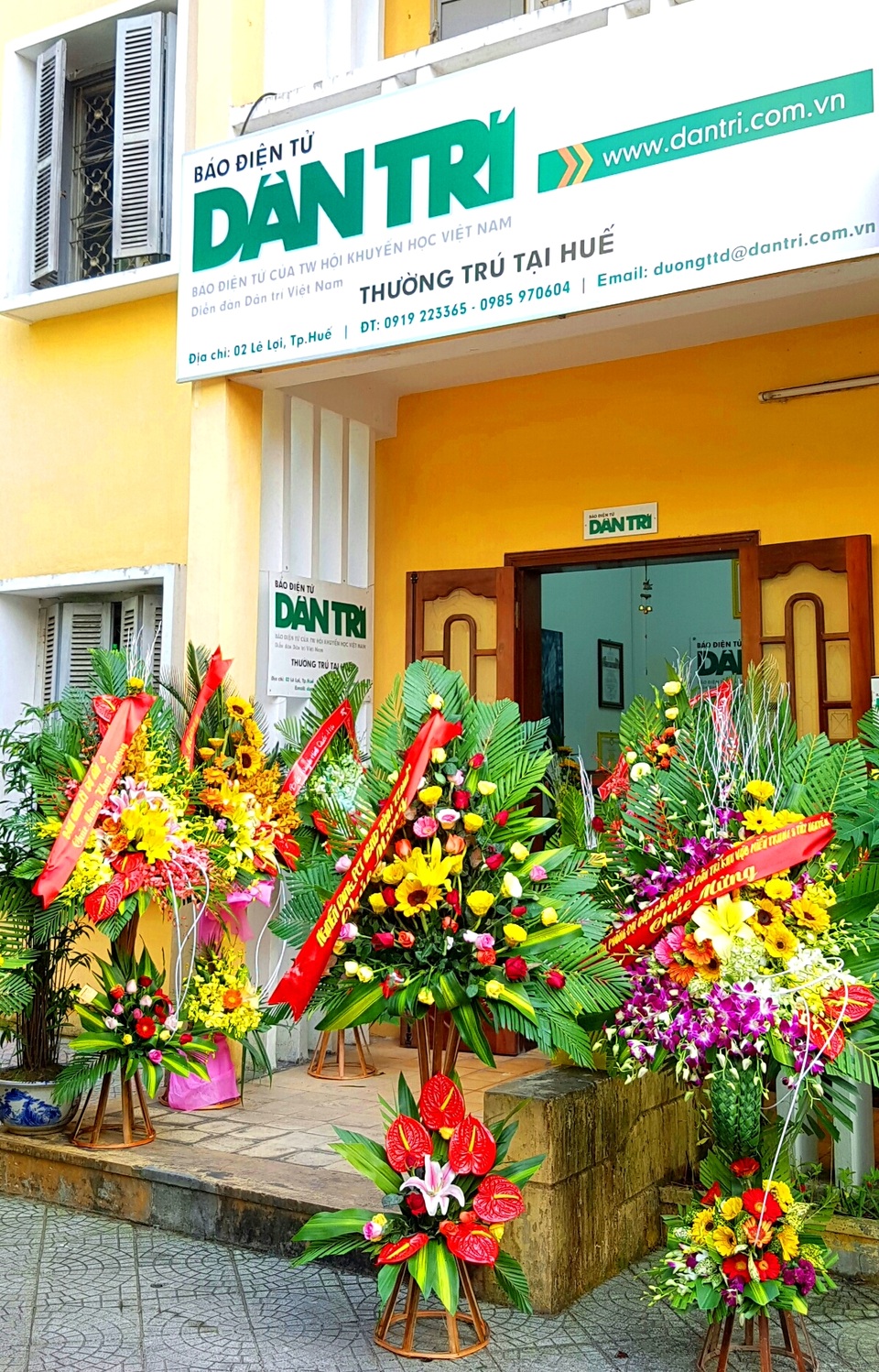 Ra mắt địa điểm thường trú Báo Dân trí tại Thừa Thiên - Huế - 4 Điểm giao dịch của Báo Dân trí tại Thừa Thiên – Huế