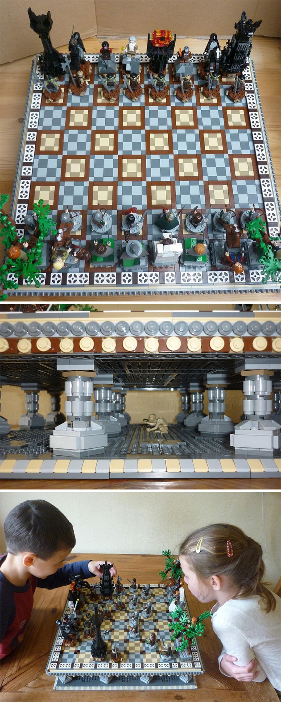 Sáng tạo với những cách sử dụng đồ chơi LEGO bạn chưa bao giờ nghĩ tới - 5 Thay thế bàn cờ vua nhàm chán bằng đồ chơi LEGO sinh độc, độc đáo