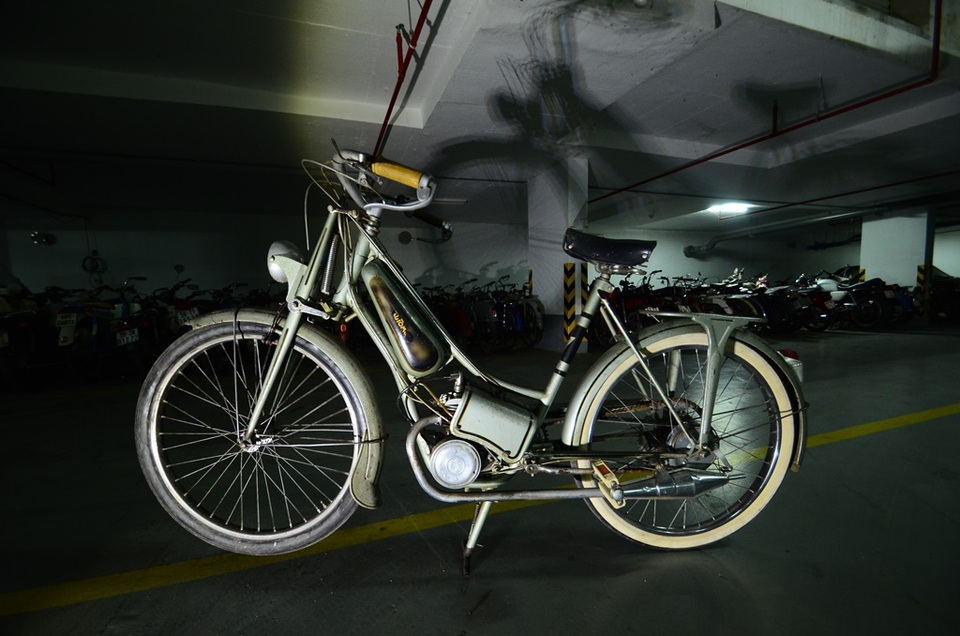 Ngắm bộ sưu tập xe cổ độc nhất Sài thành - 4 Một trong những dòng Motobecane rất hiếm xuất hiện ở Việt Nam.