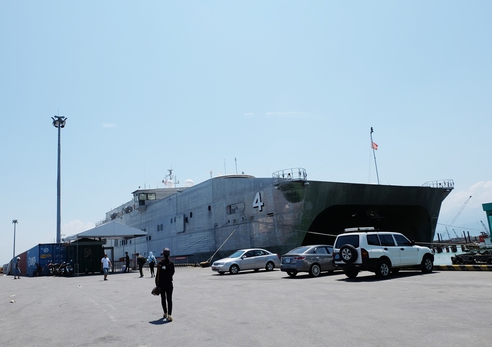 Khởi động Chương trình Đối tác Thái Bình Dương 2017 - 2 Tàu hải quân Hoa Kỳ USNS Fall River (T-EPF-4)