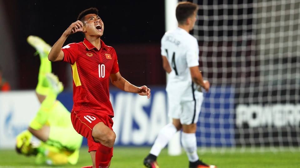 U20 Việt Nam 0-0 U20 New Zealand: Trận hòa xứng đáng - 3
Thanh Bình tiếc nuối tình huống bỏ lỡ cơ hội