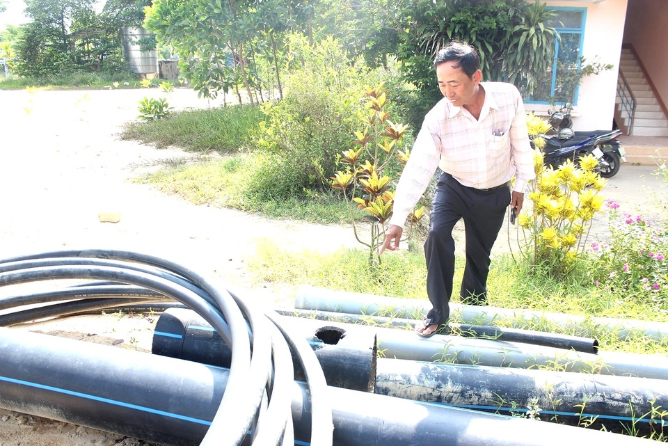 Thi công đường làm vỡ ống nước, dân xài nước máy như nước bùn - 4 Những đường ống bị vỡ do thi công đường