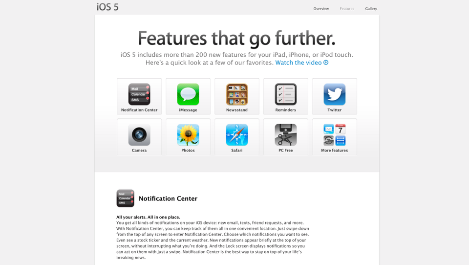 Nhìn lại sự phát triển của iOS từ những ngày "sơ khai" - 5 Nhìn lại sự phát triển của iOS từ những ngày "sơ khai" - 5
