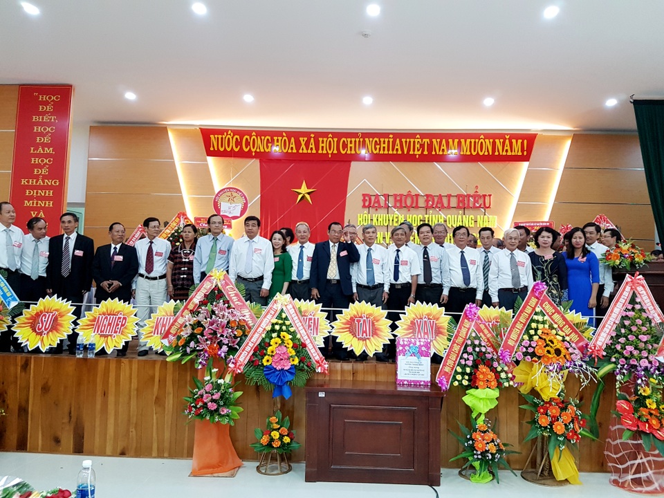 Duy trì thành tích đạt được, đưa hoạt động Hội phát triển hơn nữa - 4 Ban chấp hành Hội Khuyến học Quảng Nam mới ra mắt Đại hội