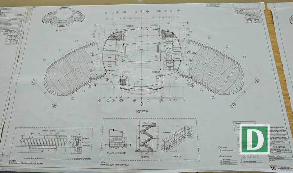 Sơ đồ tổng quan Công trình Trung tâm báo chí quốc tế tại Đà Nẵng